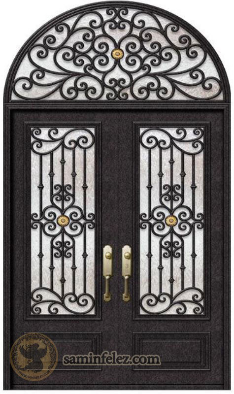 درب لابی آپارتمان آورلیا کد SL-022